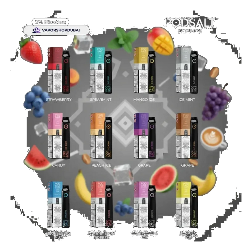 Pod Salt Go Disposable Vape 2500 Puffs Uae — AED 35 | Emirates Vapor