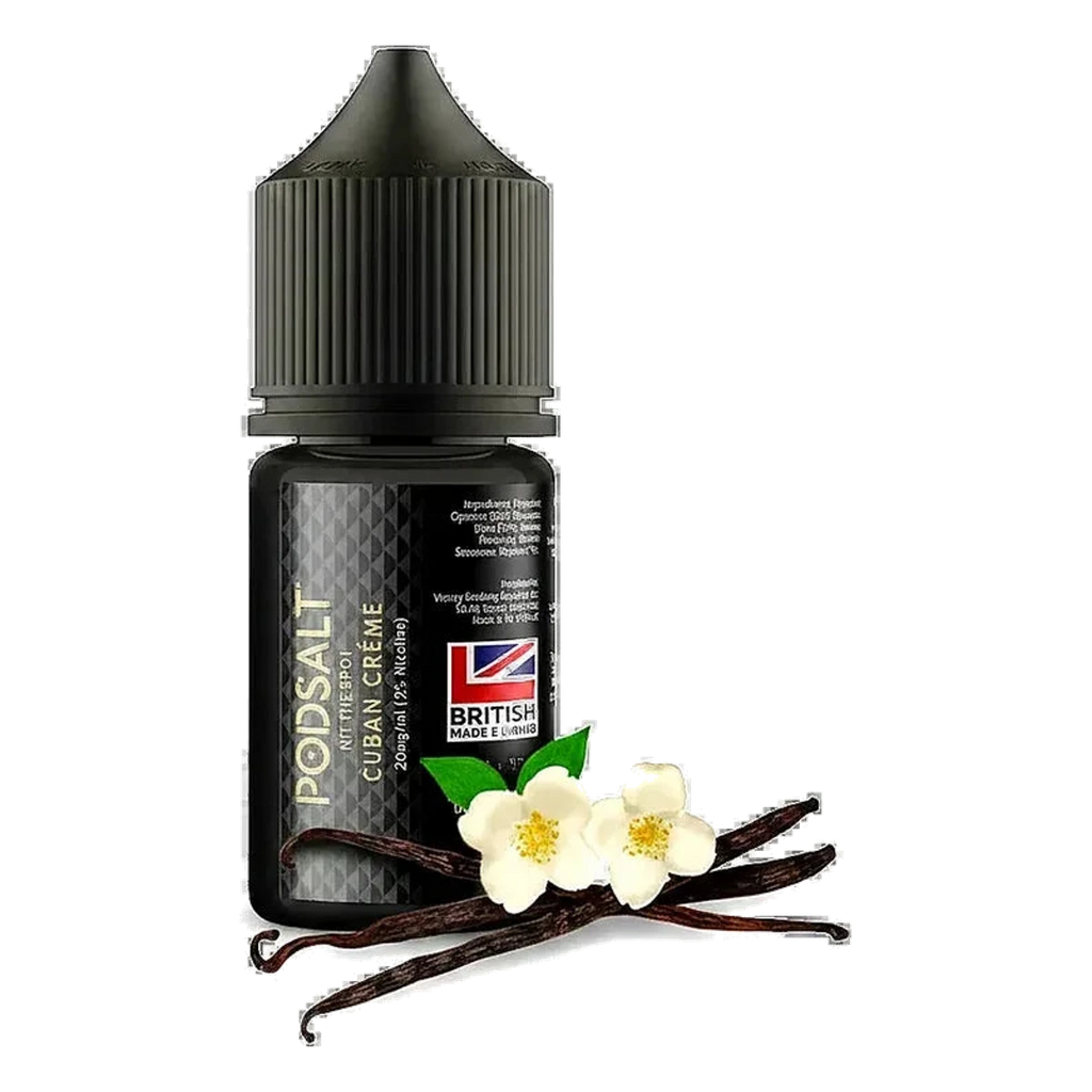 POD SALT Cuban Creme 30Ml Nicotine Salt E-Liquid UAE — Buy Dubai | Emirates Vapor