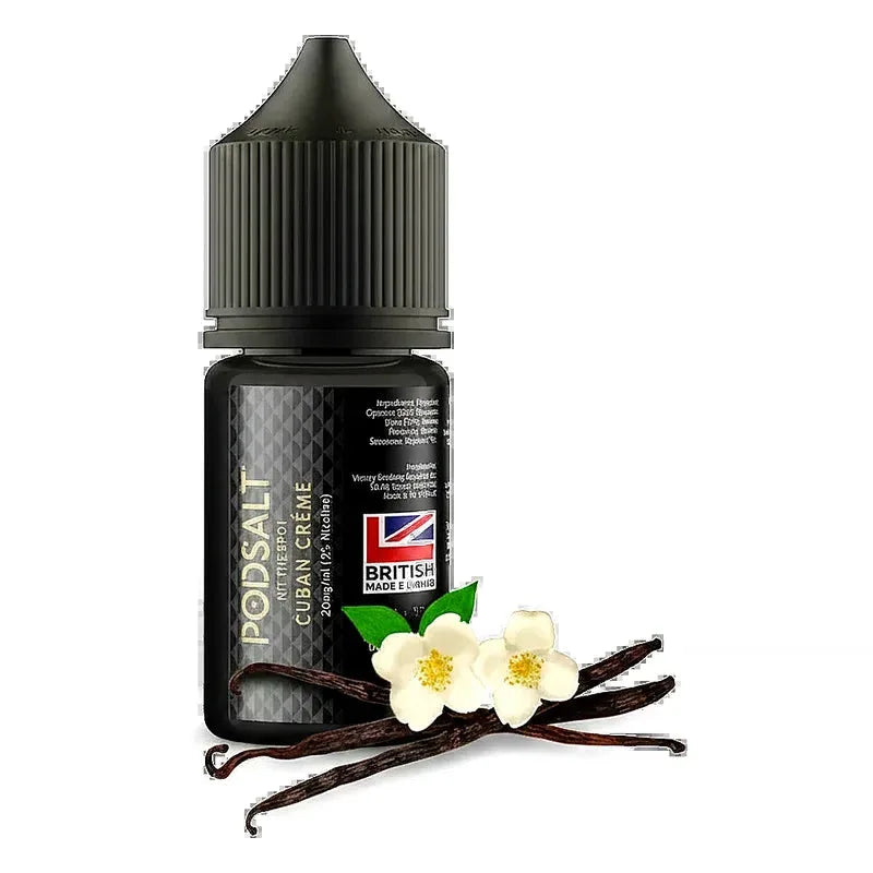 Pod Salt Cuban Creme 30Ml Nicotine Salt E-Liquid Uae — AED 0 | Emirates Vapor