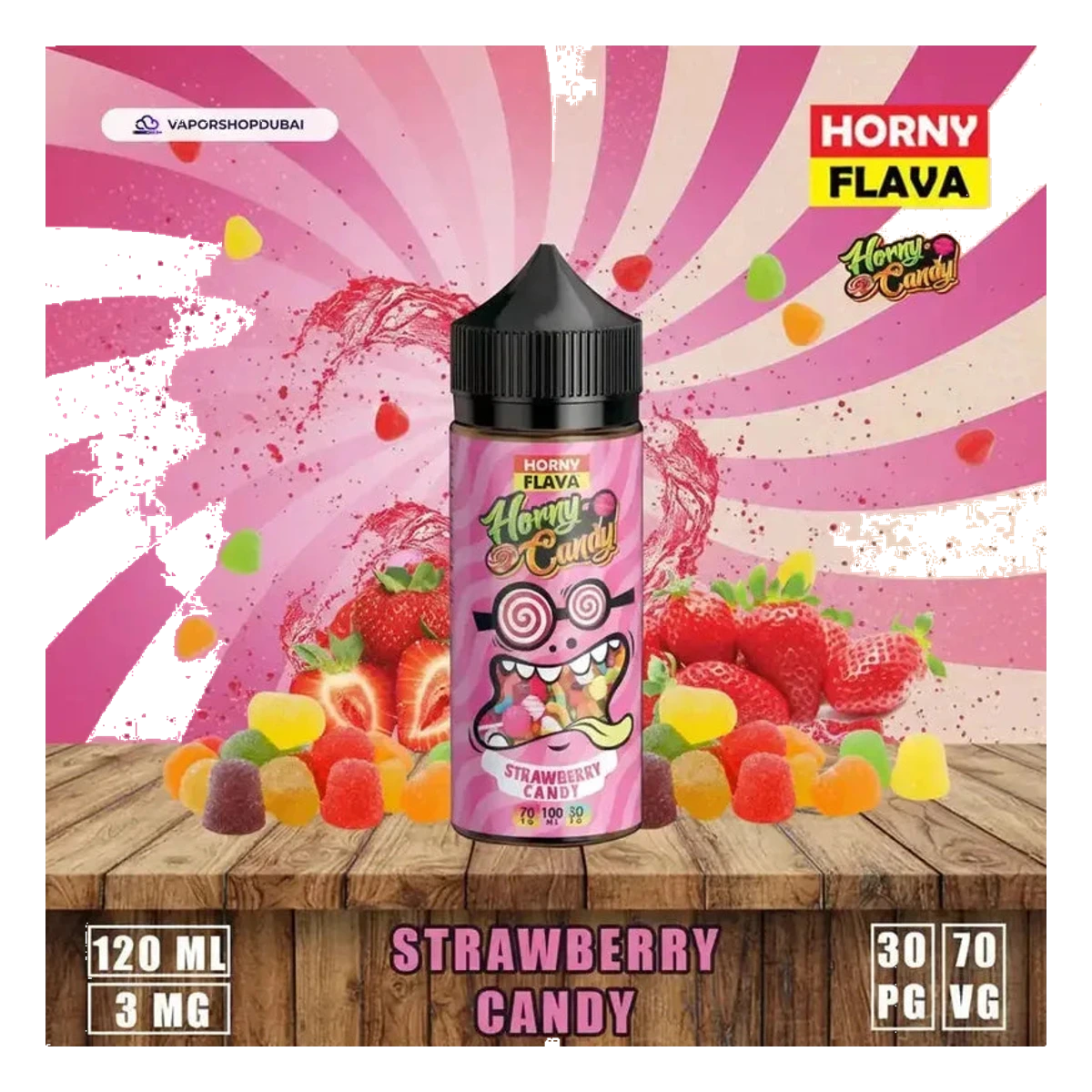 Horny Flava 120ml E-Liquid flavors UAE | Emirates Vapor Dubai