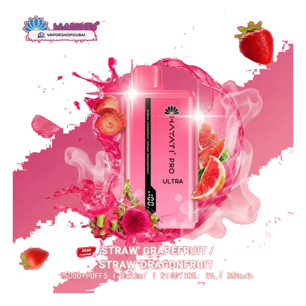 Hayati Pro Ultra 15000 Puffs Disposable Vape In UAE | Emirates Vapor UAE