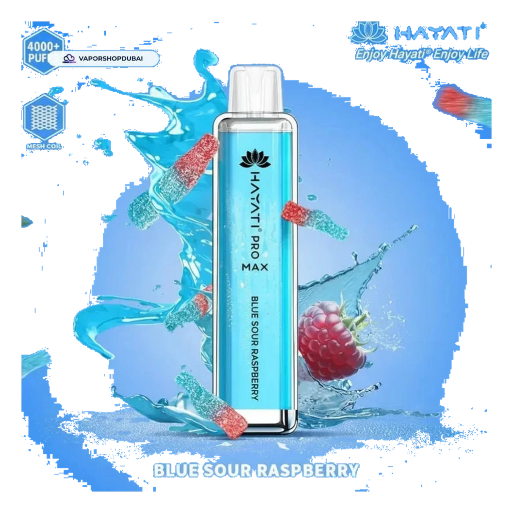 Hayati Pro Max 4000 Puffs Disposable Vape flavors UAE | Emirates Vapor Dubai