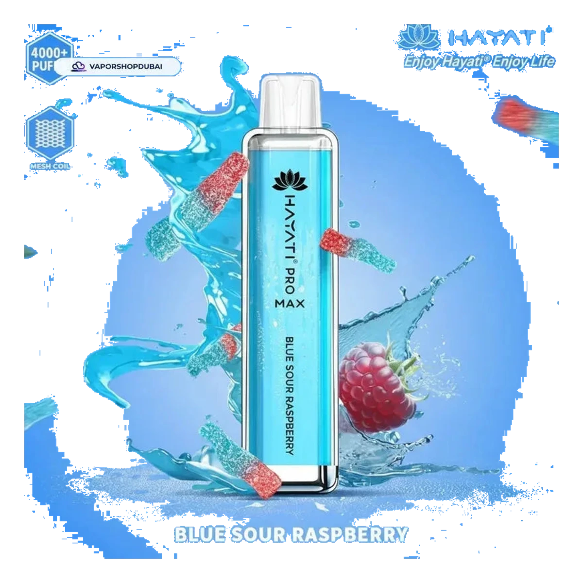 Hayati Pro Max 4000 Puffs Disposable Vape flavors UAE | Emirates Vapor Dubai