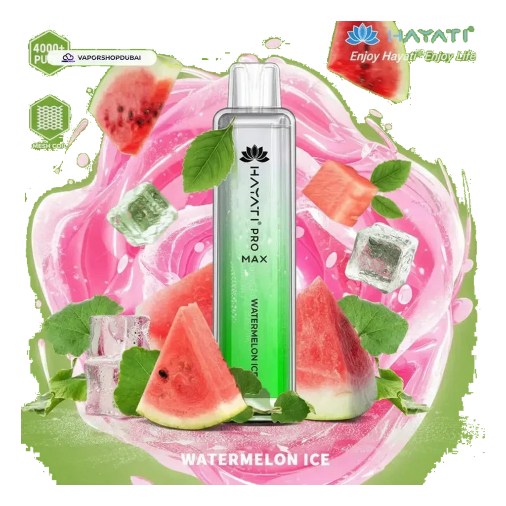 Hayati Pro Max 4000 Puffs Disposable Vape flavors UAE | Emirates Vapor Dubai