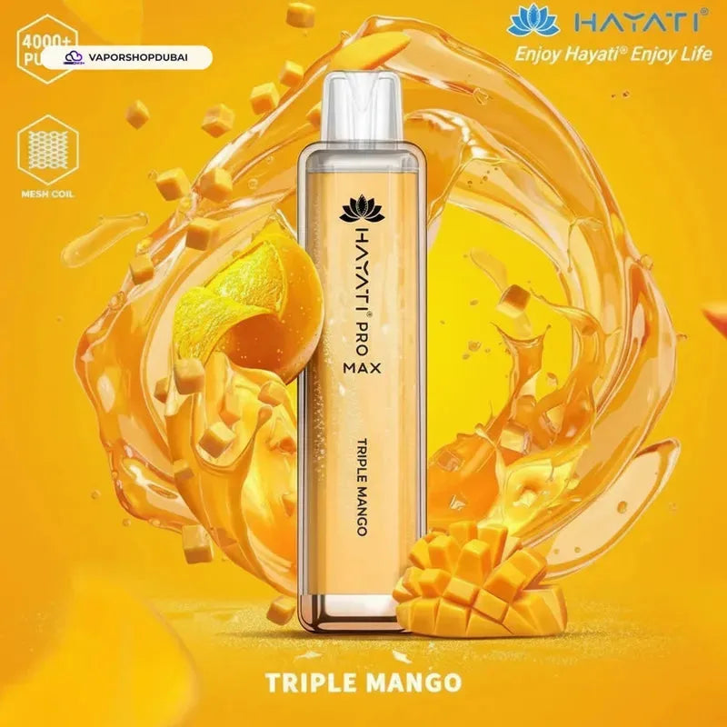 Buy Emirates Vapor Hayati Pro Max 4000 Puffs Disposable Vape Dubai same-day delivery