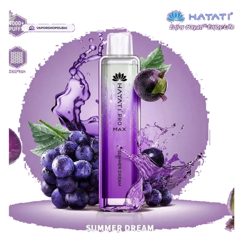 Hayati Pro Max 4000 Puffs Disposable Vape best price UAE — ESMA certified