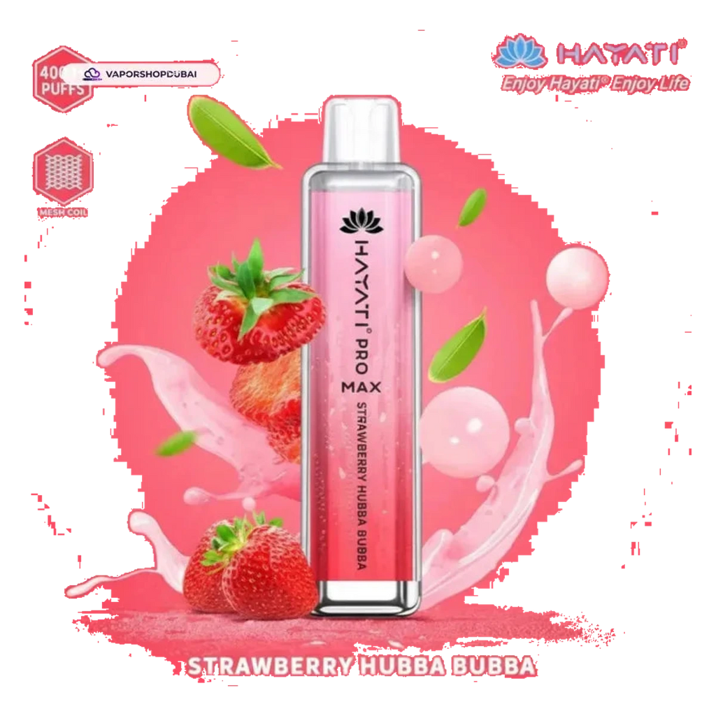 Hayati Pro Max 4000 Puffs Disposable Vape flavors UAE | Emirates Vapor Dubai
