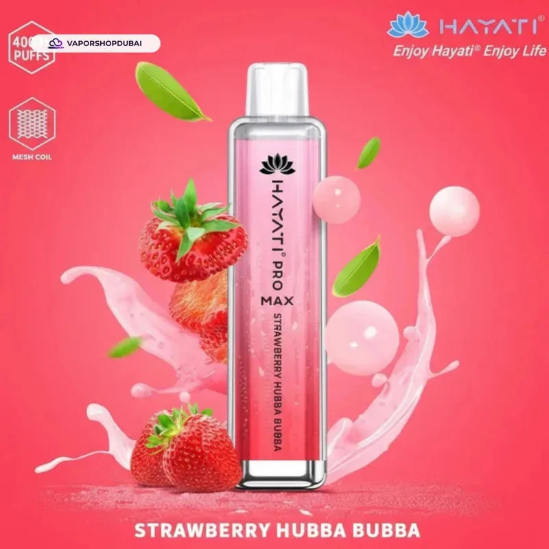 Hayati Pro Max 4000 Puffs Disposable Vape flavors UAE | Emirates Vapor Dubai
