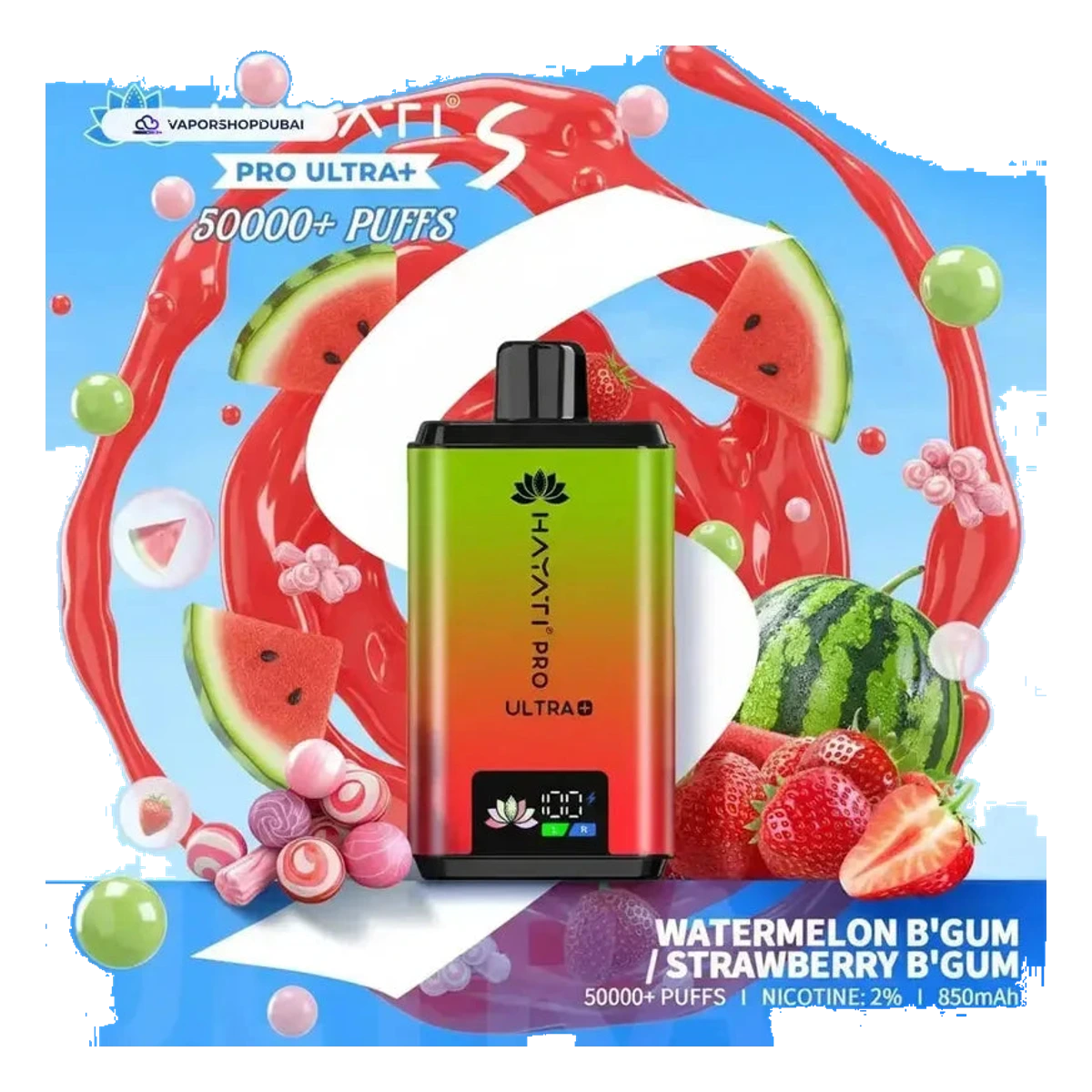 Hayati Pro Ultra+ S 50000 Puffs Disposable Vape Uae — AED 50 | Emirates Vapor