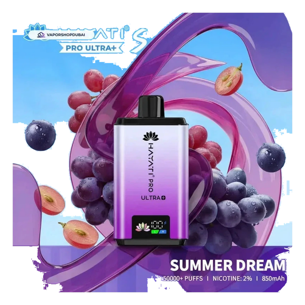 Hayati Pro Ultra+ S 50000 Puffs Disposable Vape flavors UAE | Emirates Vapor Dubai
