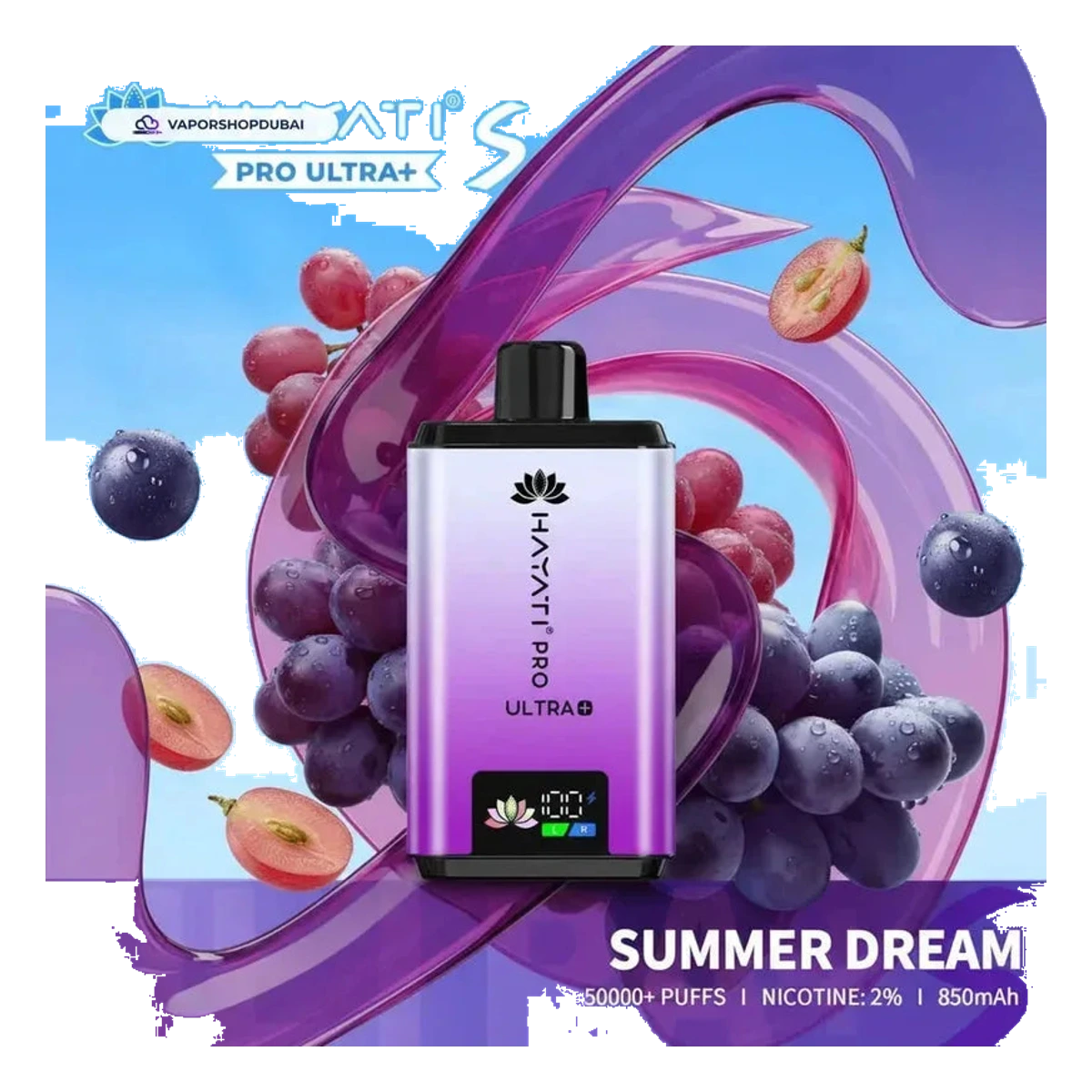 Hayati Pro Ultra+ S 50000 Puffs Disposable Vape flavors UAE | Emirates Vapor Dubai