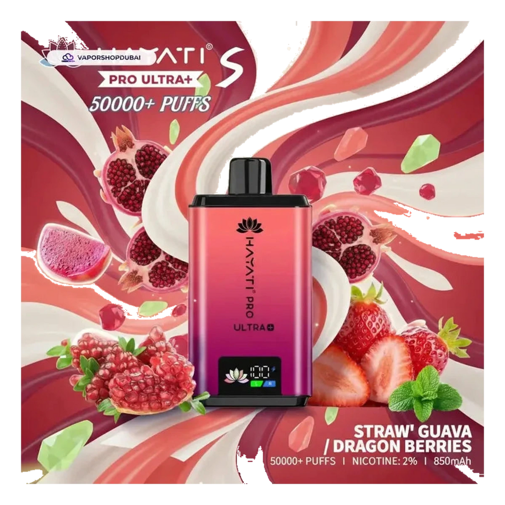 Hayati Pro Ultra+ S 50000 Puffs Disposable Vape In UAE | Emirates Vapor UAE