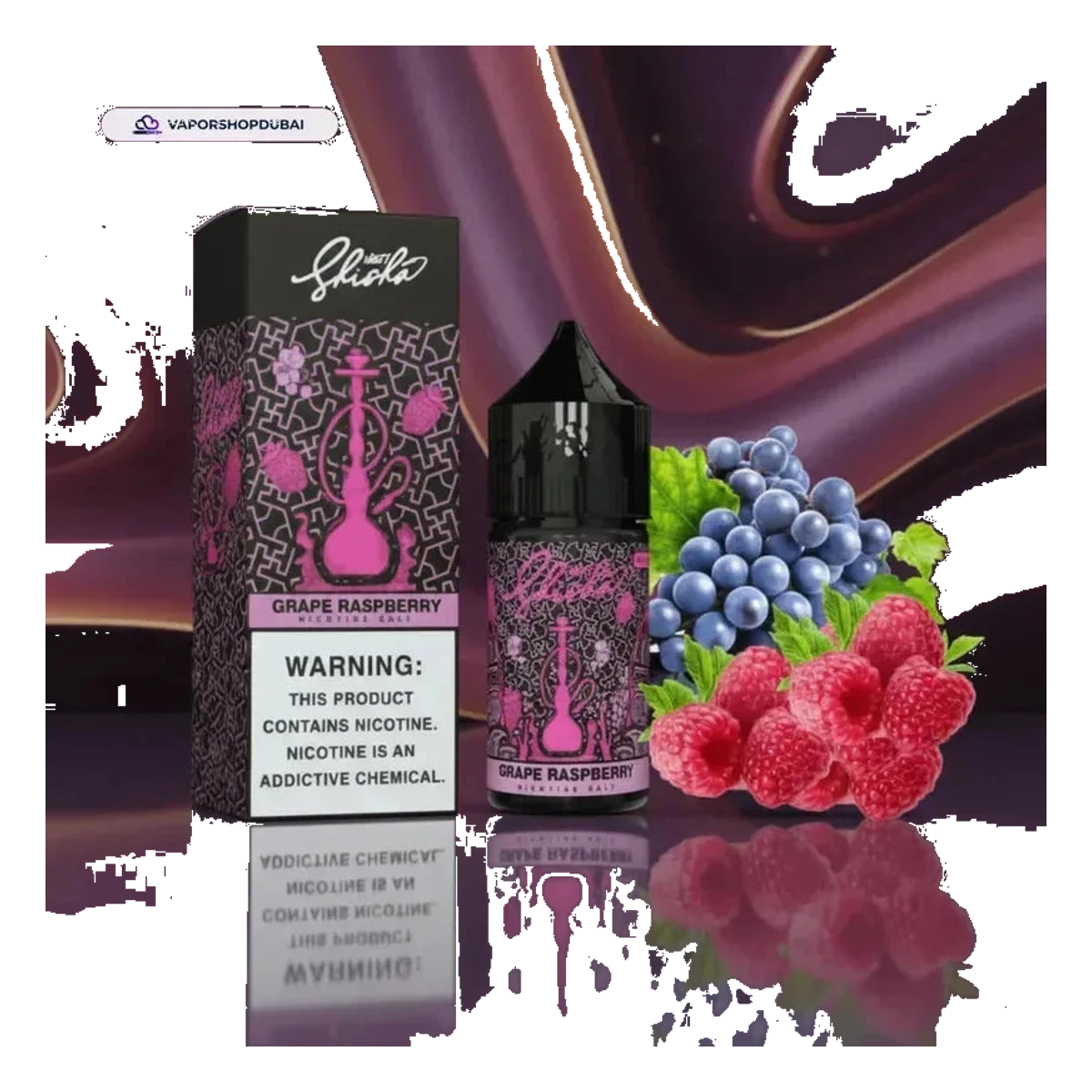Grape Raspberry By Nasty Shisha Nicotine Salt 30Ml Uae — AED 35 | Emirates Vapor