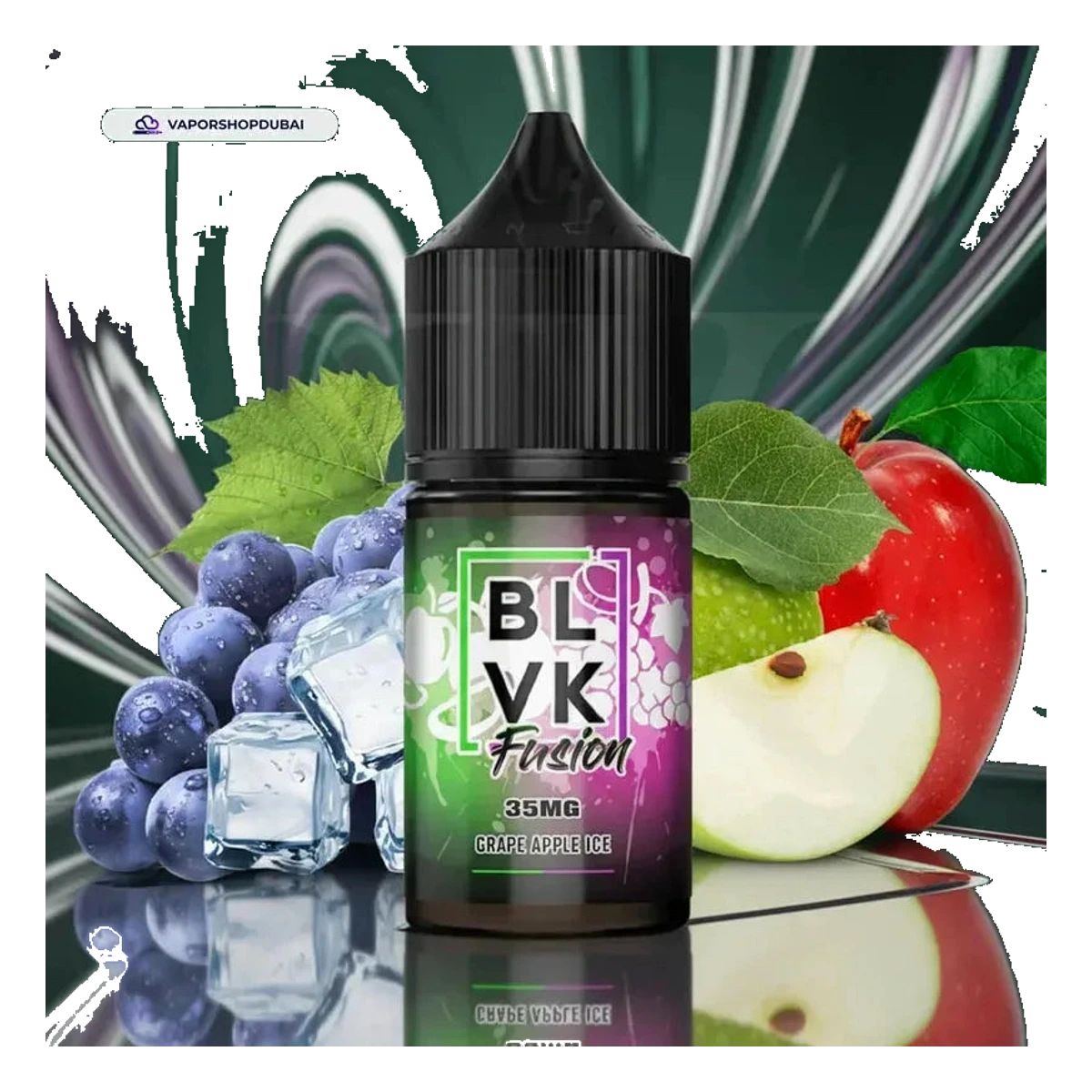 Buy Emirates Vapor Buy Grape Apple Ice Blvk Fusion Salt 30ml Dubai same-day delivery