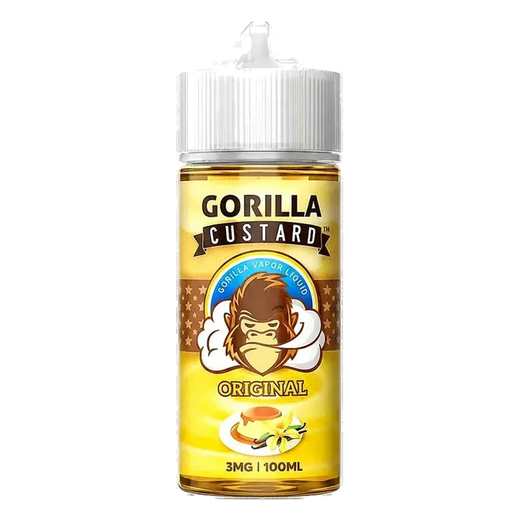 Gorilla Custard 100ml E-Liquid strawberry UAE | Emirates Vapor