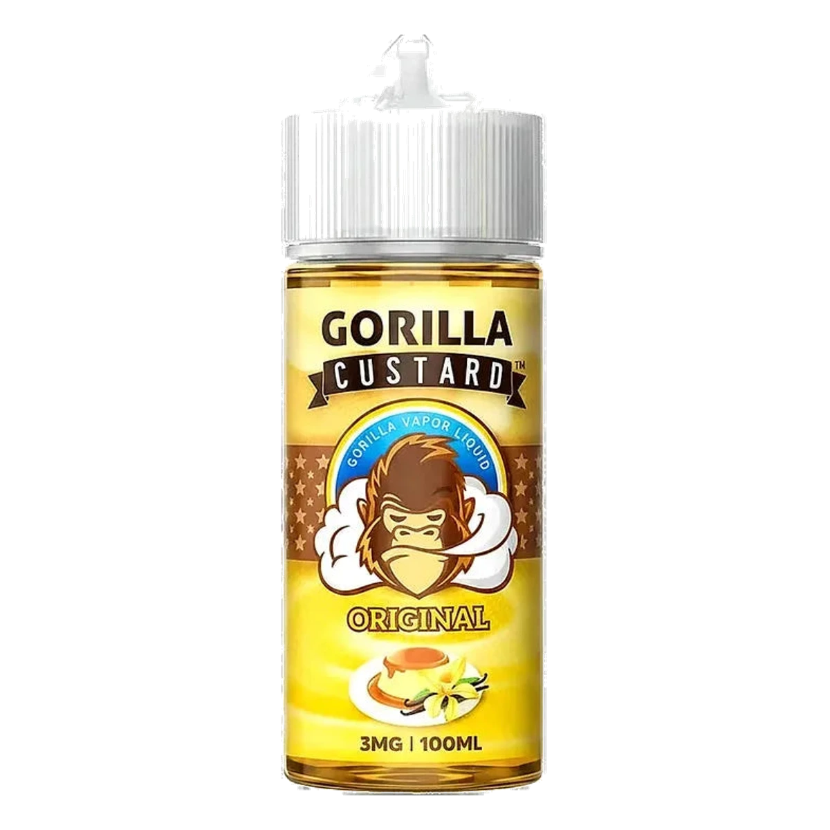 Gorilla Custard 100ml E-Liquid strawberry UAE | Emirates Vapor