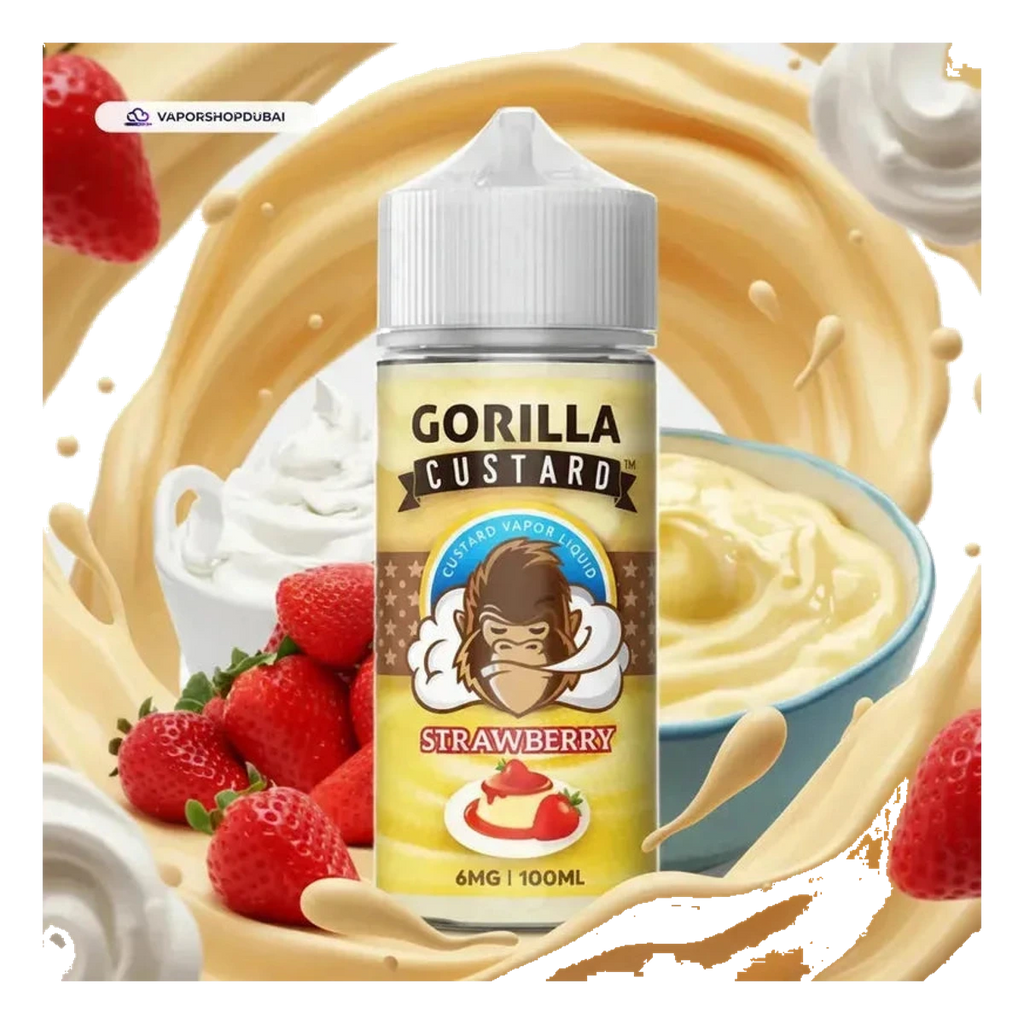 Gorilla Custard 100ml E-Liquid best price UAE — ESMA certified