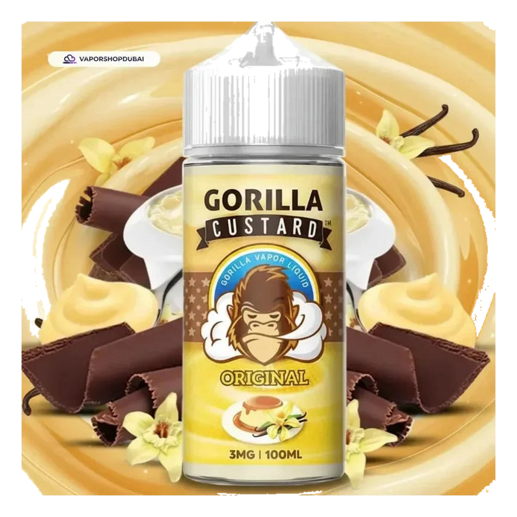 Gorilla Custard 100Ml E-Liquid Uae — AED 55 | Emirates Vapor