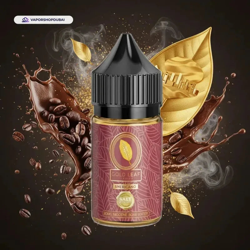 GOLD LEAF Salt Nic 30ml E-liquid best price UAE — ESMA certified