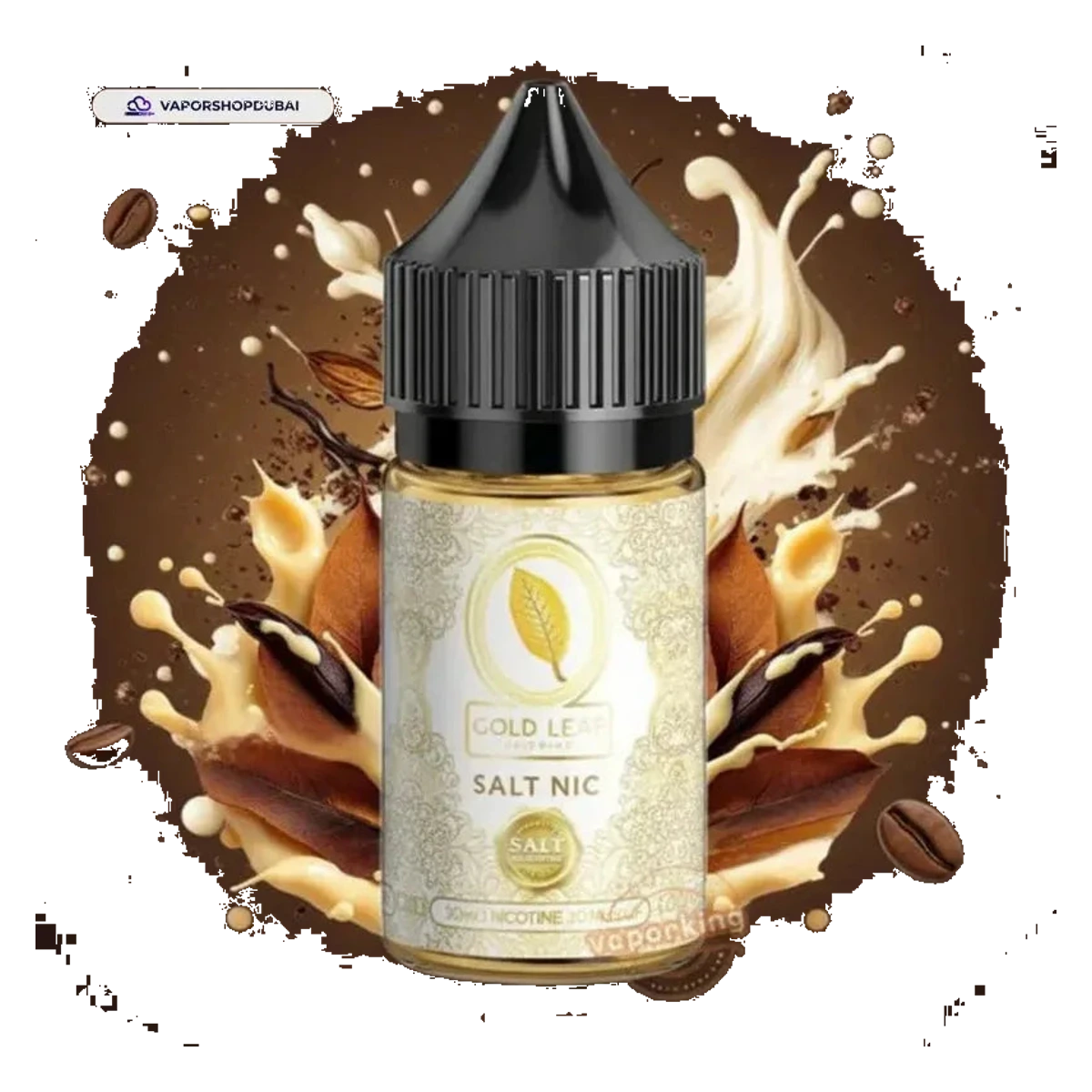 Buy Emirates Vapor GOLD LEAF Salt Nic 30ml E-liquid Dubai same-day delivery