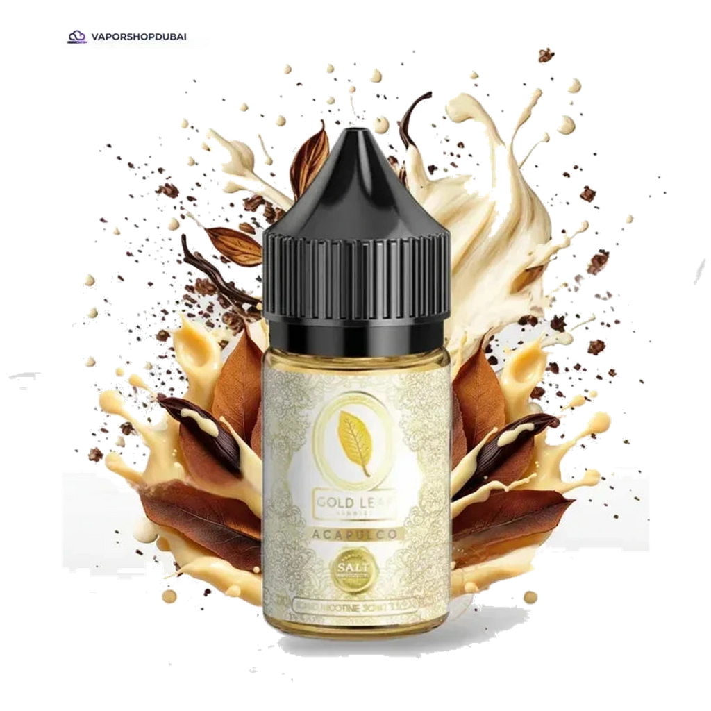 GOLD LEAF Salt Nic 30ml E-liquid UAE — Buy Dubai | Emirates Vapor