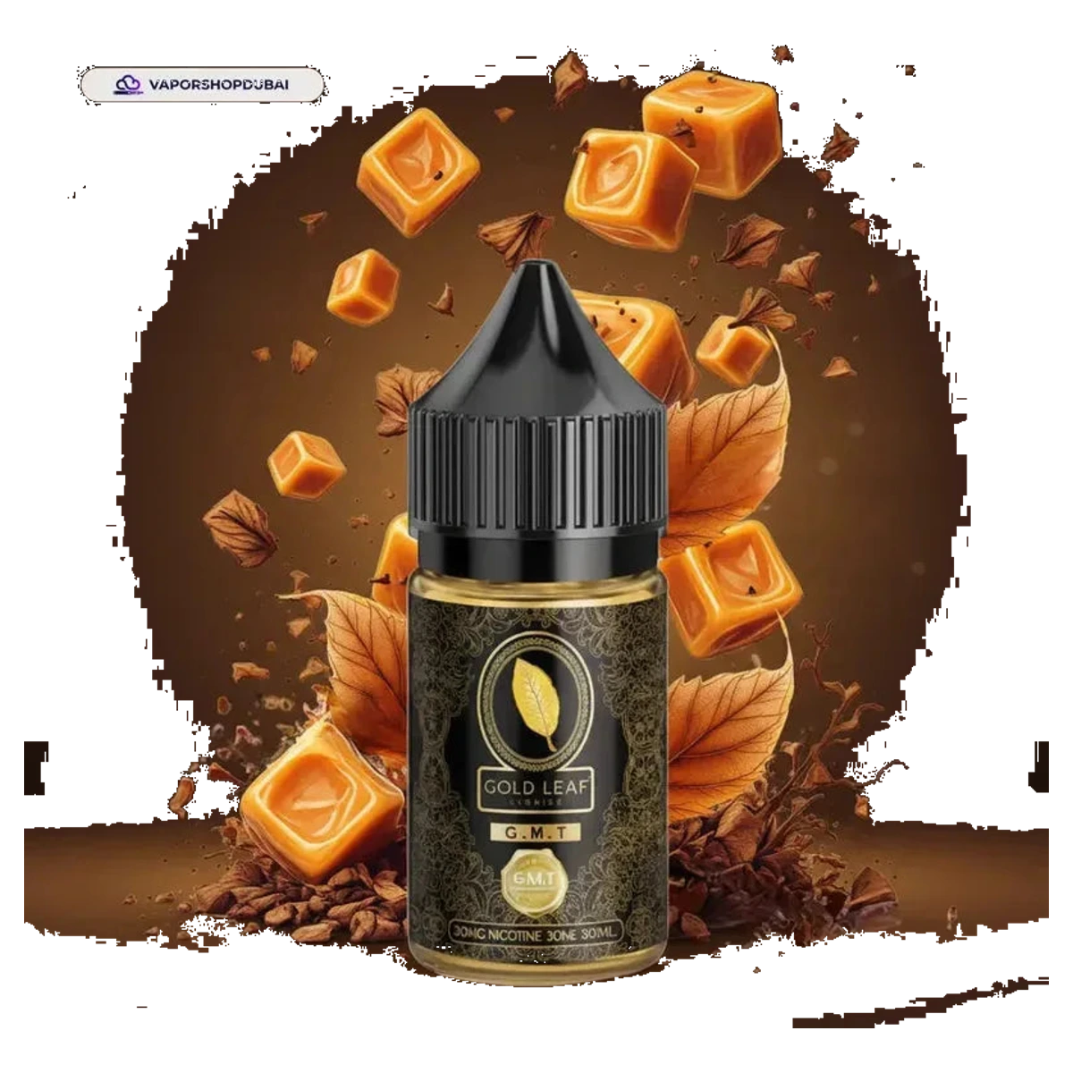 GOLD LEAF Salt Nic 30ml E-liquid flavors UAE | Emirates Vapor Dubai