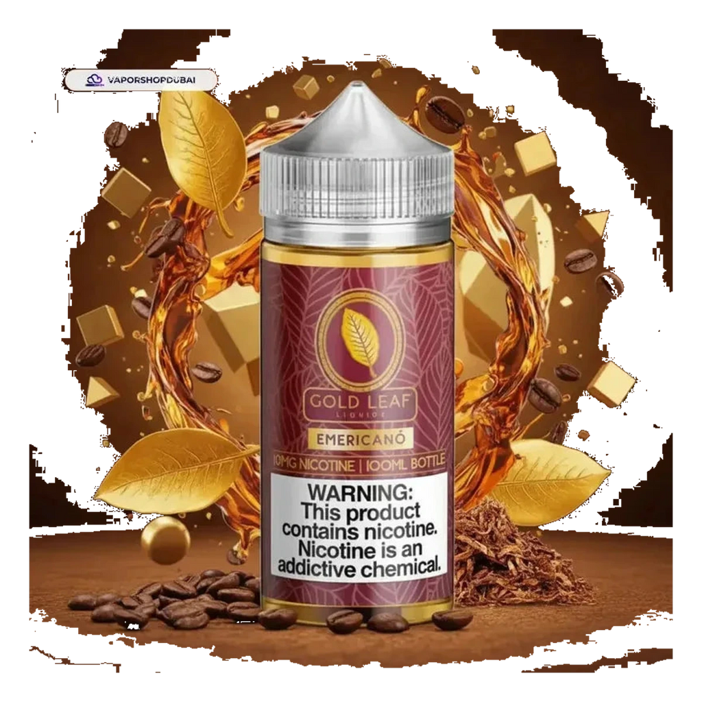 Gold Leaf 100ML E Liquid best price UAE — ESMA certified