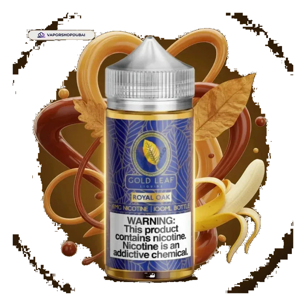 Gold Leaf 100ML E Liquid UAE — Buy Dubai | Emirates Vapor