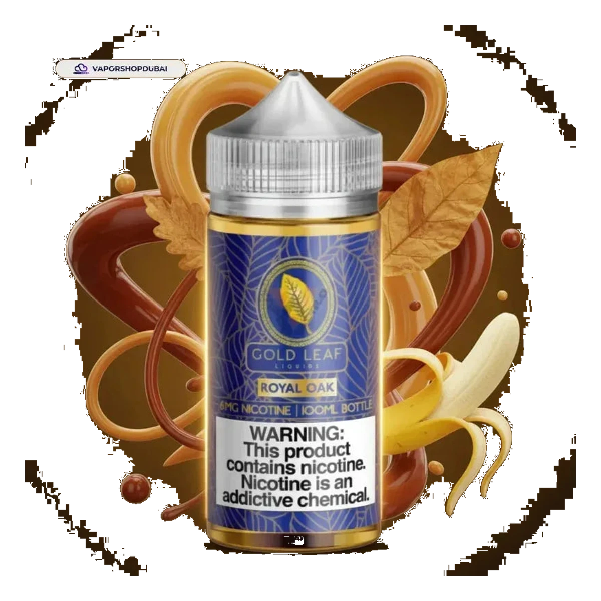Gold Leaf 100ML E Liquid UAE — Buy Dubai | Emirates Vapor