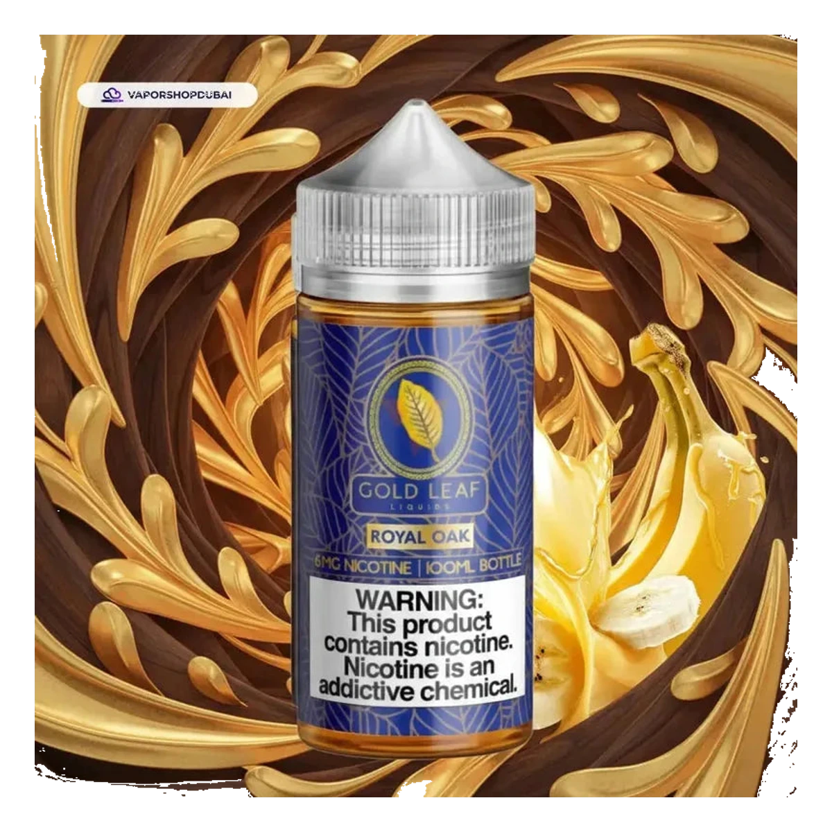 Buy Emirates Vapor Gold Leaf 100ML E Liquid Dubai same-day delivery