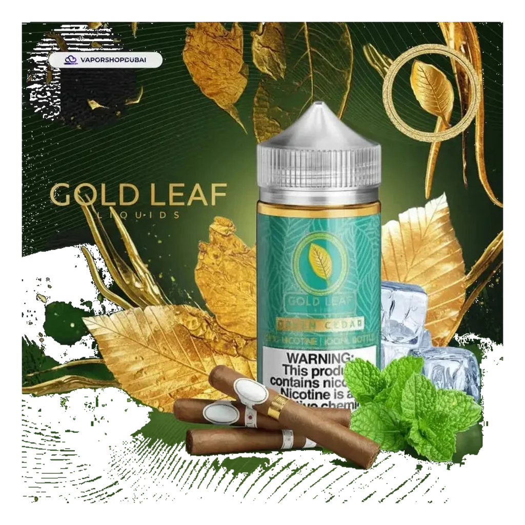 Gold Leaf 100ML E Liquid best price UAE — ESMA certified