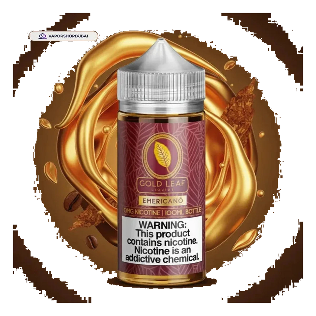 Gold Leaf 100ML E Liquid UAE — Buy Dubai | Emirates Vapor
