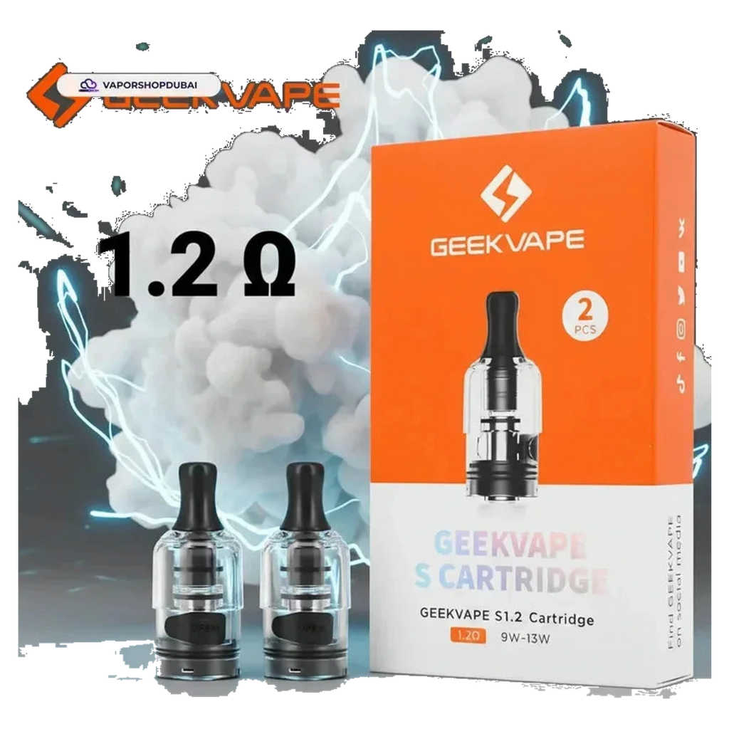 Buy GeekVape GeekVape Wenax S3 Replacement Pods 2ml 2 pieces Dubai same-day delivery