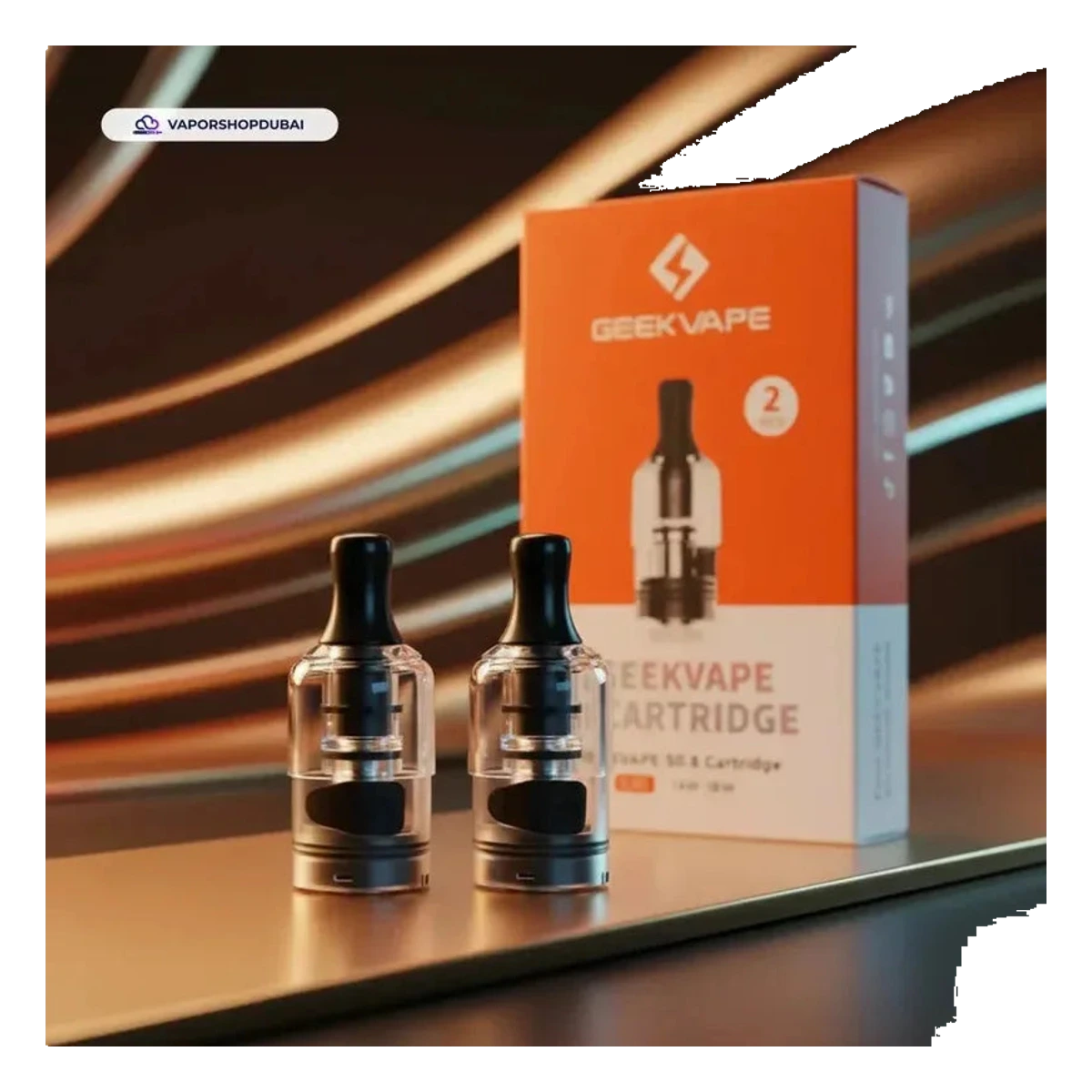 GeekVape Wenax S3 Replacement Pods 2ml 2 pieces resistances UAE | Emirates Vapor Dubai
