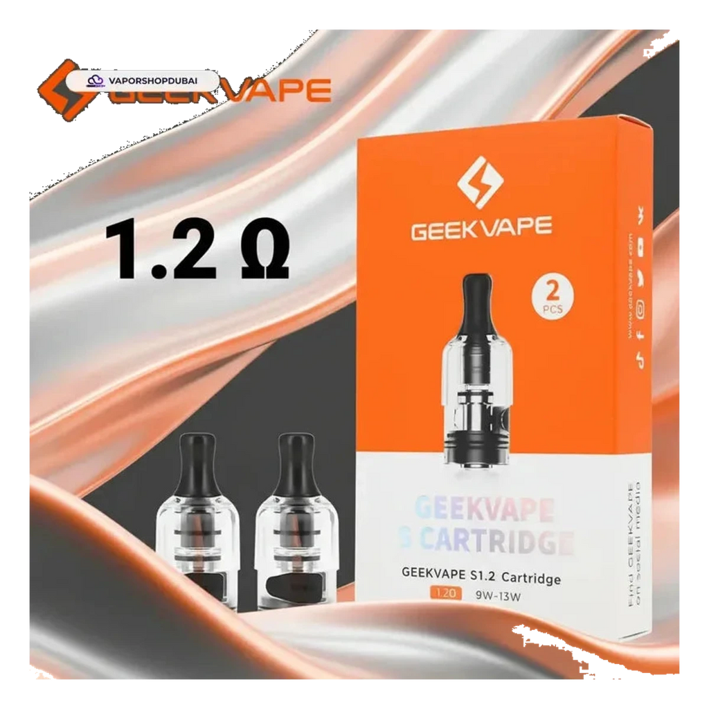 Buy GeekVape GeekVape Wenax S3 Replacement Pods 2ml 2 pieces Dubai same-day delivery