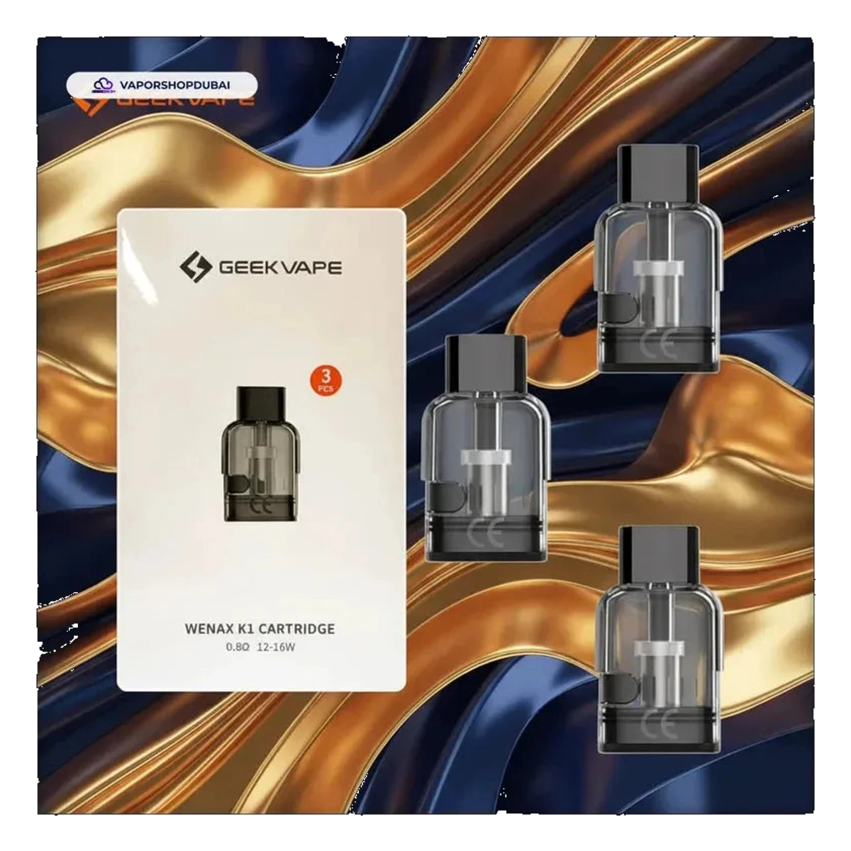 GeekVape Wenax K1 Cartridge resistances UAE | Emirates Vapor Dubai