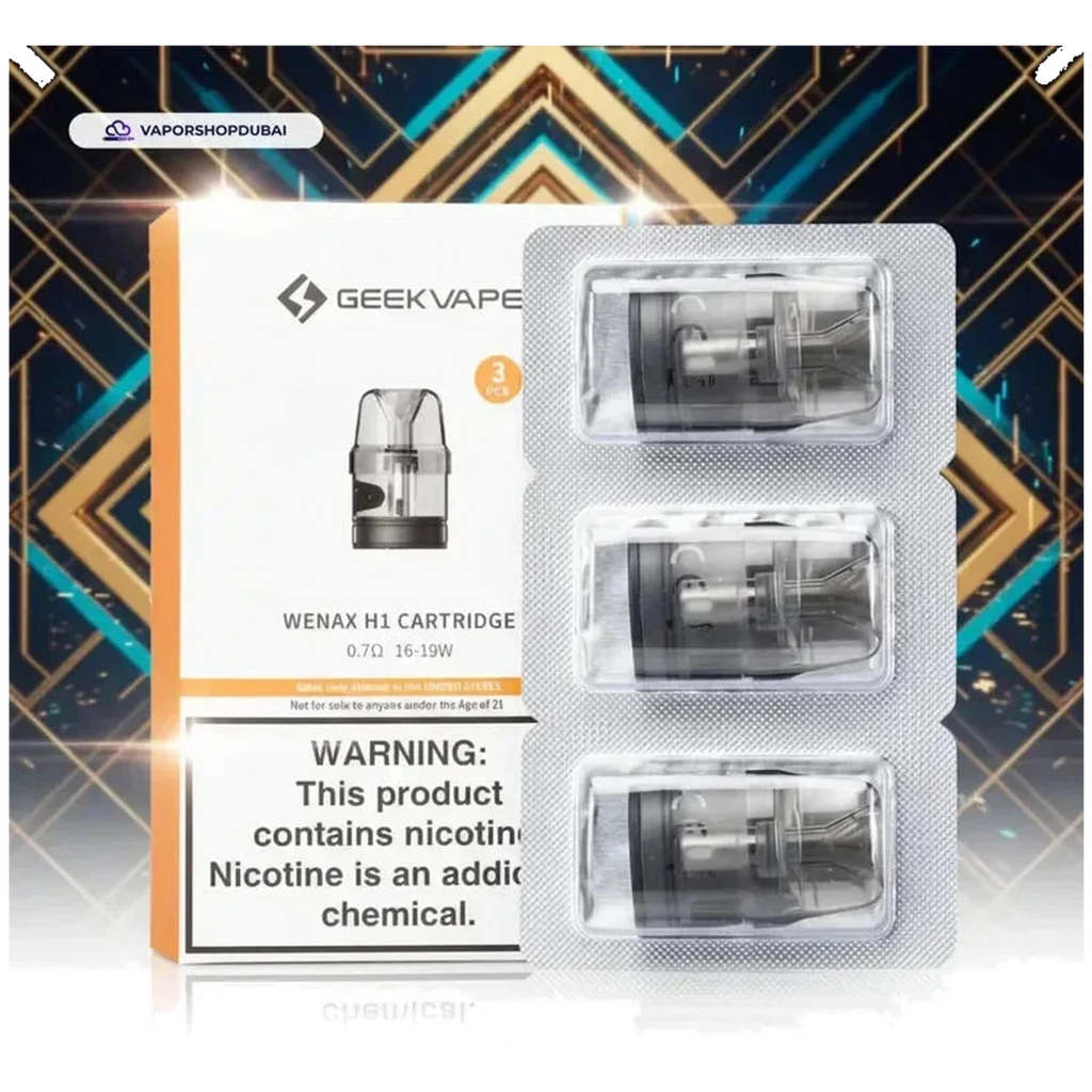 Buy GeekVape GeekVape WENAX H1 Cartridge Pod Dubai same-day delivery