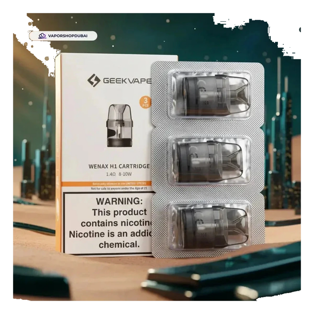 GeekVape WENAX H1 Cartridge Pod best price UAE — ESMA certified