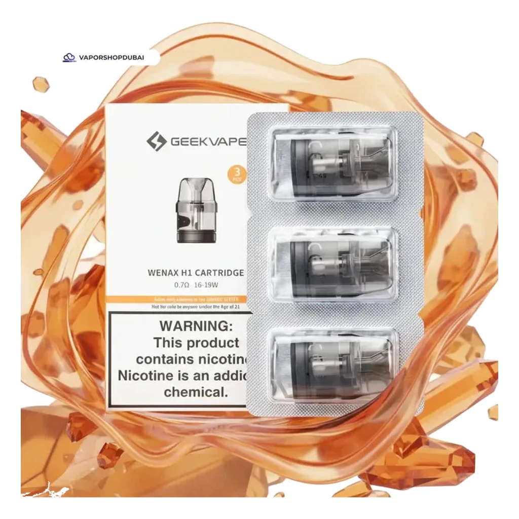 GeekVape WENAX H1 Cartridge Pod UAE — Buy Dubai | Emirates Vapor