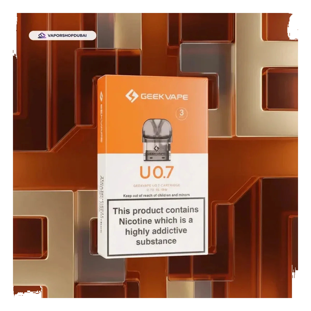 GeekVape Sonder U Empty Cartridge 2ml resistances UAE | Emirates Vapor Dubai