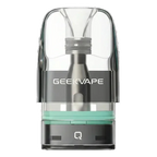 GeekVape Q Pod Cartridge 2ml and 3ml resistances UAE | Emirates Vapor Dubai