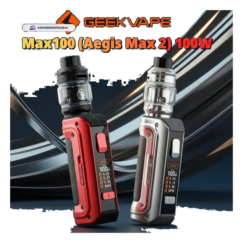GeekVape Max100 Kit 100W (Aegis Max 2) with Z Subohm 2021Tank Atomizer 5ml UAE — Buy Dubai | Emirates Vapor