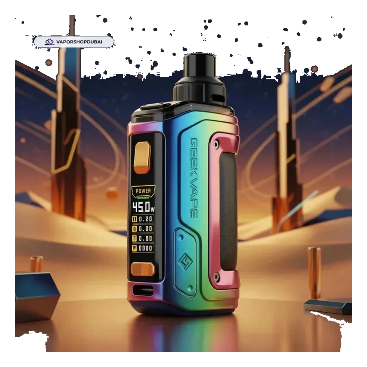 Geekvape H45 (Aegis Hero 2) Classic Pod System Kit 1400mAh 4ml In DUBAI, UAE