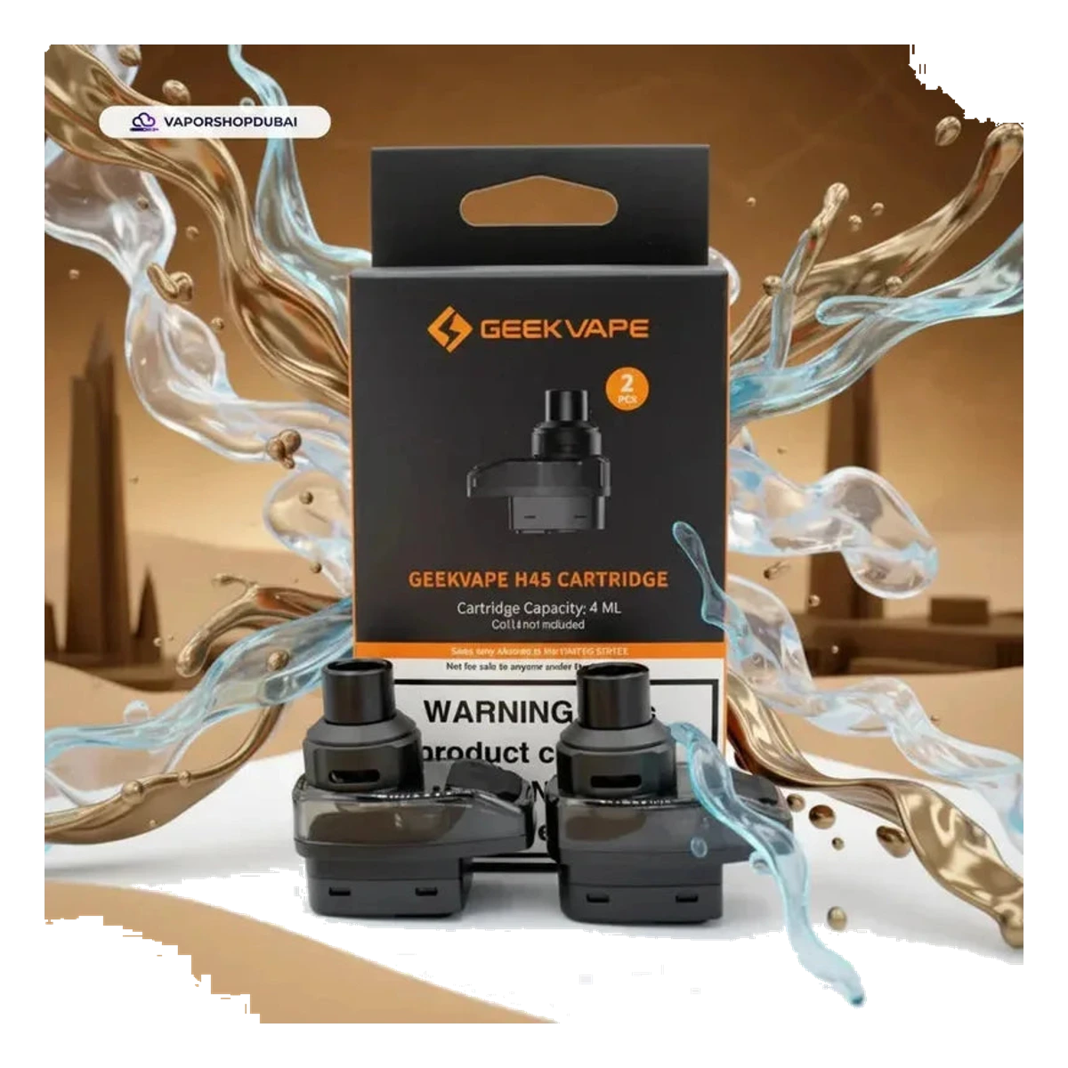 GeekVape H45 Aegis Hero 2 Empty Pod UAE — Buy Dubai | Emirates Vapor