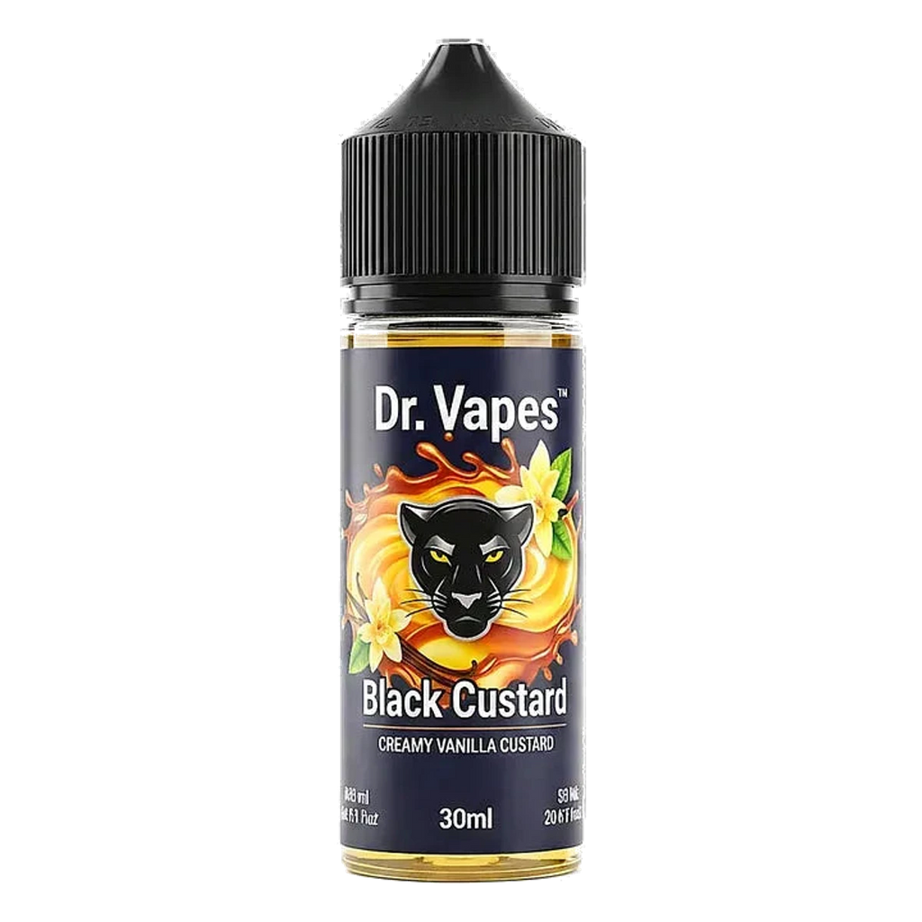 Dr Vapes Black Custard Salt Nic 30ml options UAE | Emirates Vapor Dubai
