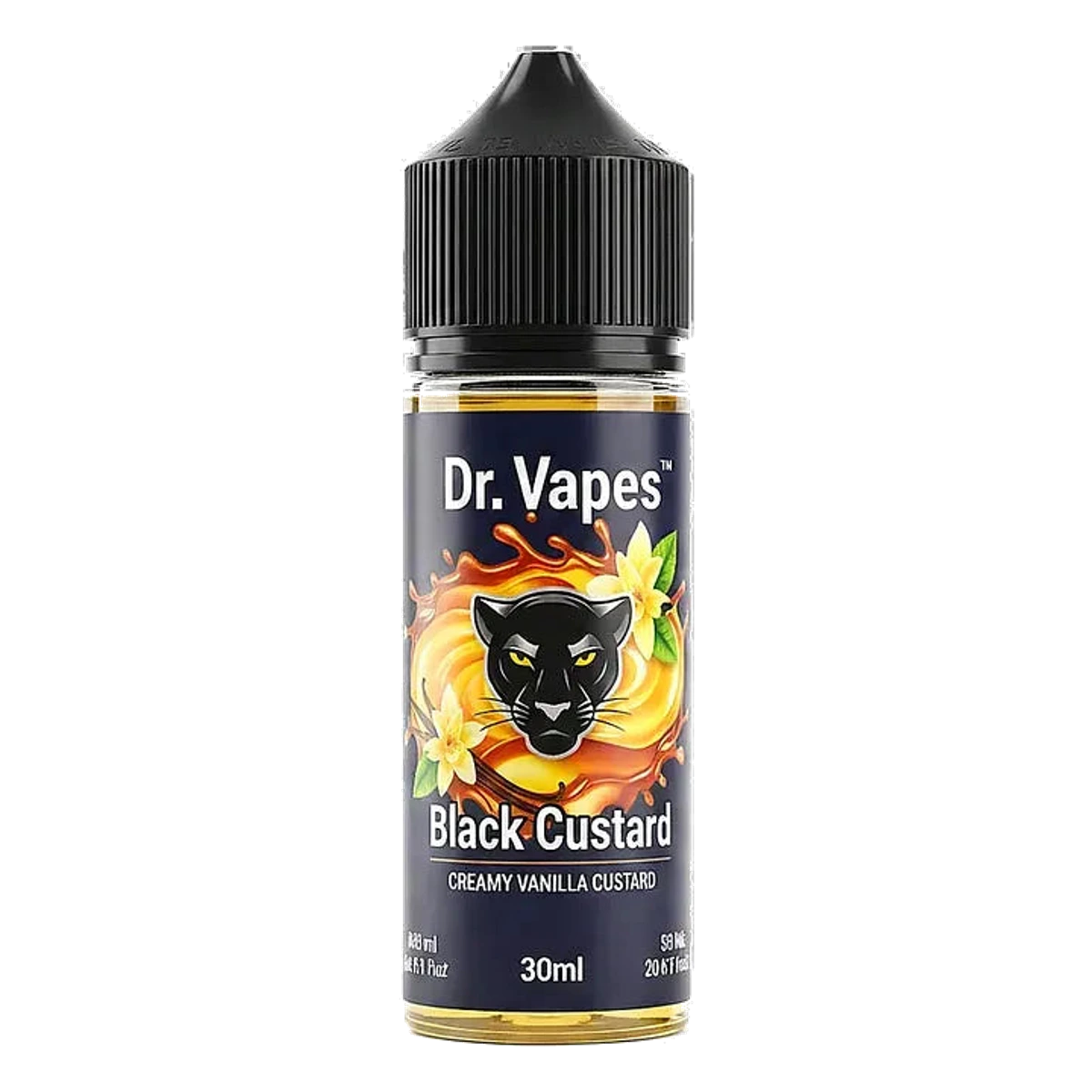 Dr Vapes Black Custard Salt Nic 30ml options UAE | Emirates Vapor Dubai