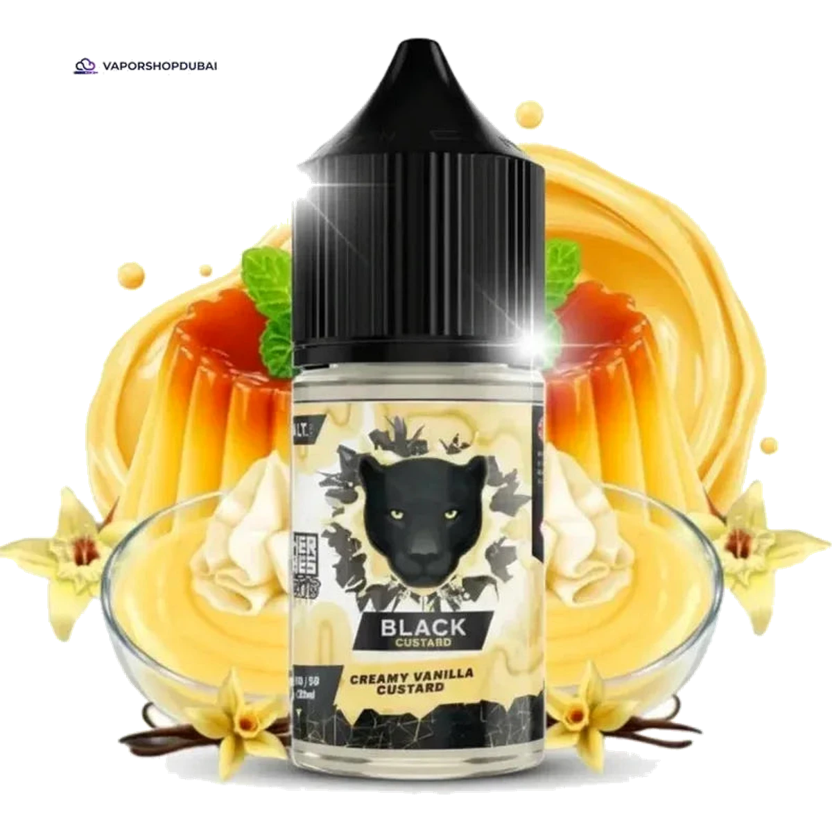 Buy Emirates Vapor Dr Vapes Black Custard Salt Nic 30ml Dubai same-day delivery