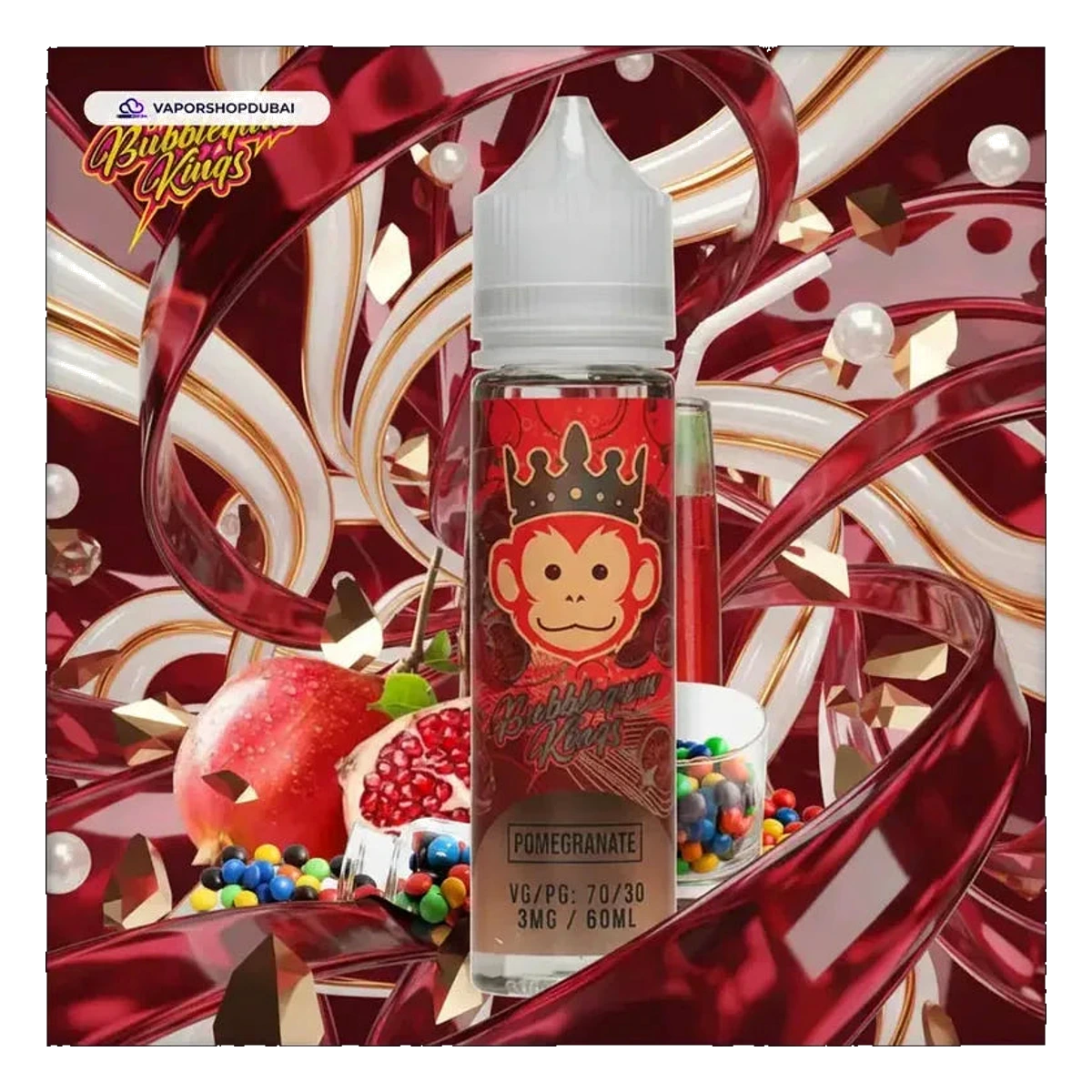 Dr Vape Bubblegum Kings 60ml flavors UAE | Emirates Vapor Dubai