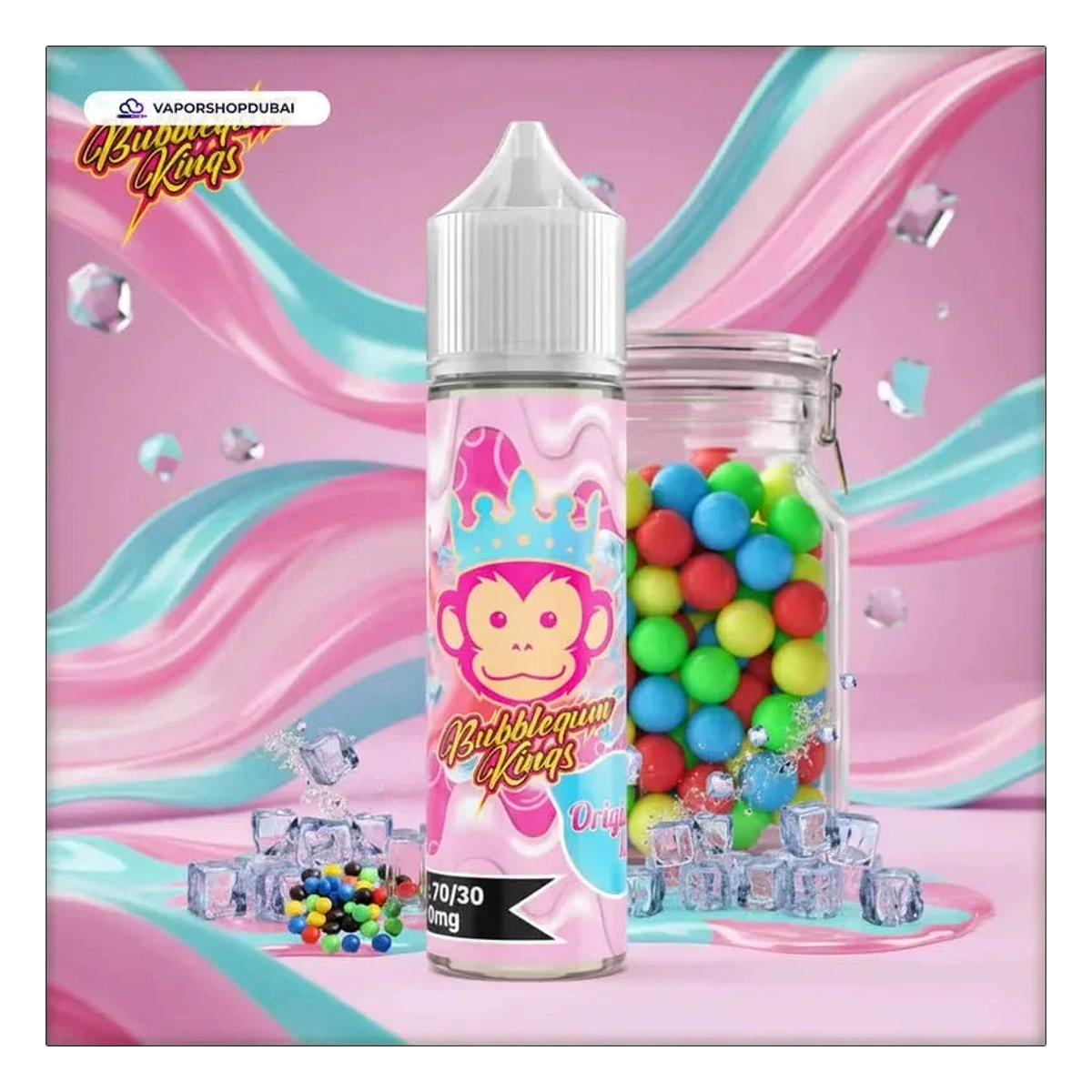 Buy Emirates Vapor Dr Vape Bubblegum Kings 60ml Dubai same-day delivery