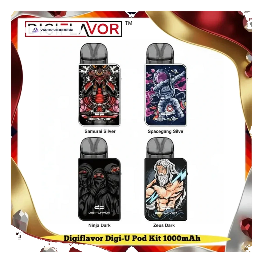 Buy Emirates Vapor Digiflavor Digi U Pod Kit 1000mAh Dubai same-day delivery